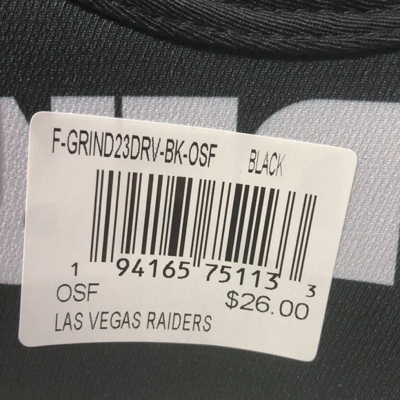 Las Vegas Raiders NFL ‘47 MVP Adjustable Football Hat Cap Men’s OSFA Oakland - Picture 3 of 6